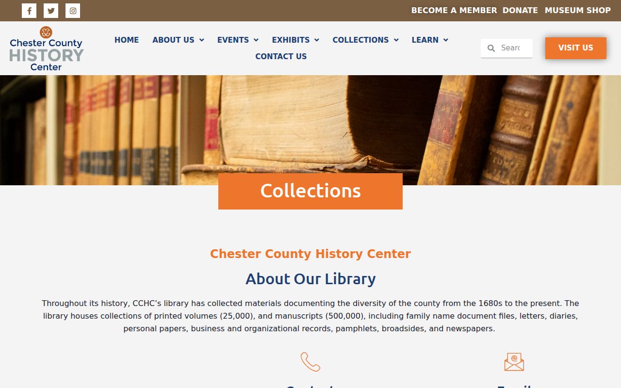 West Goshen Township city directory research at Chester County History Center collections