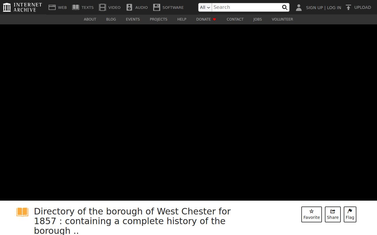 West Goshen Township city directory comparison with the 1857 West Chester Borough directory